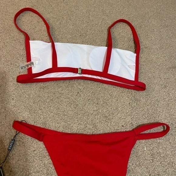 Zaful Red Bikini Swim Set size 6 NWT - Picture 8 of 11